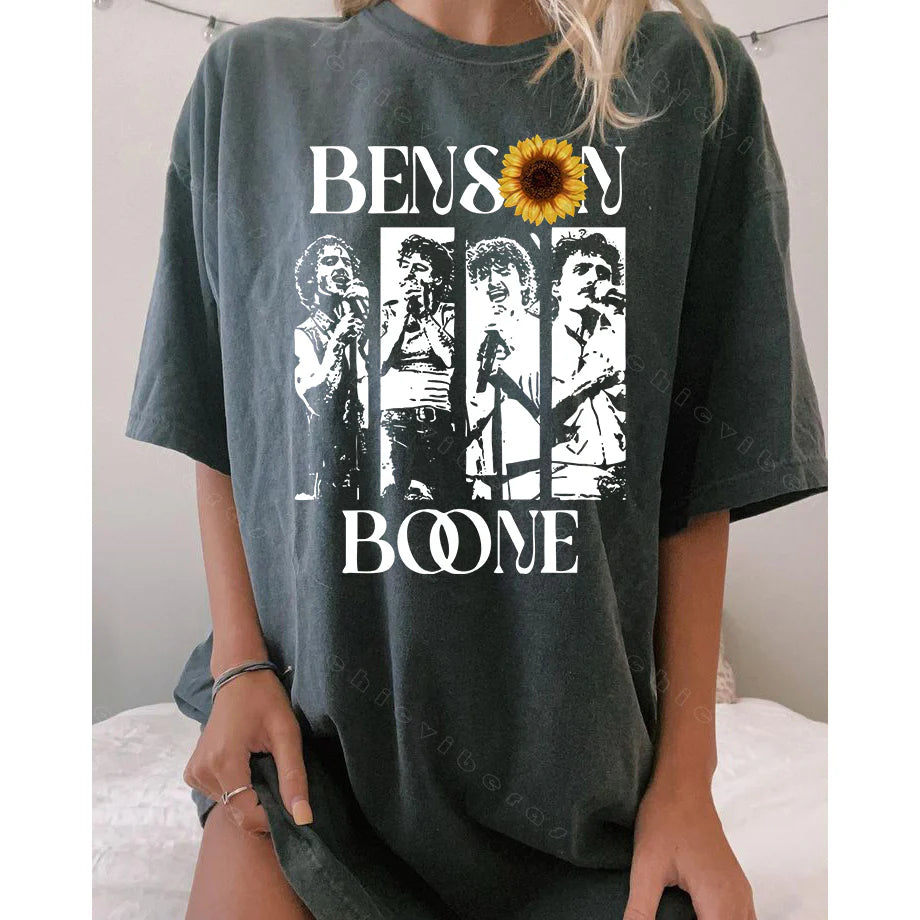 Sunflower Benson Boone Washed T-shirt