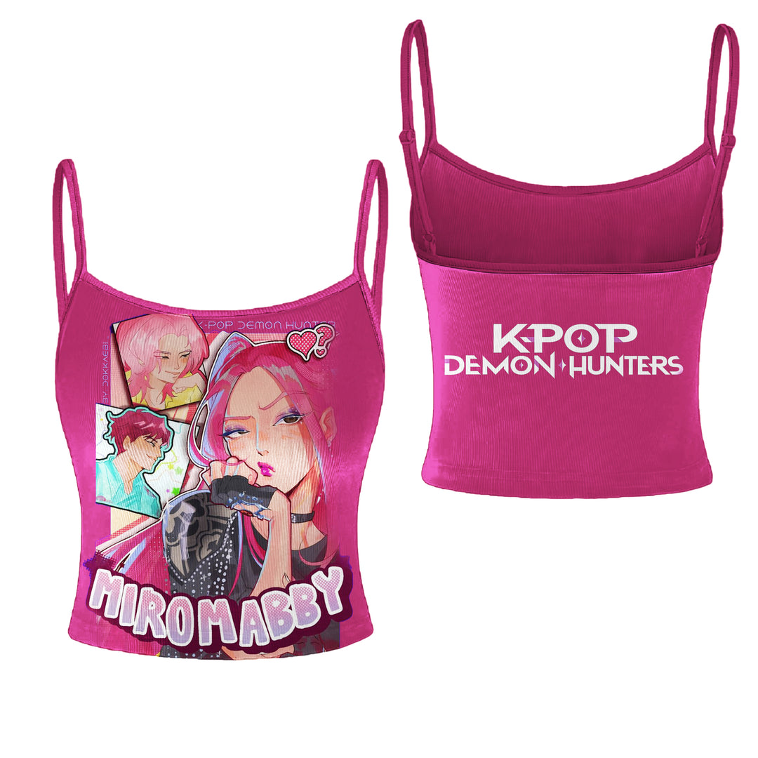 Women's Demon Hunters Print Suspenders