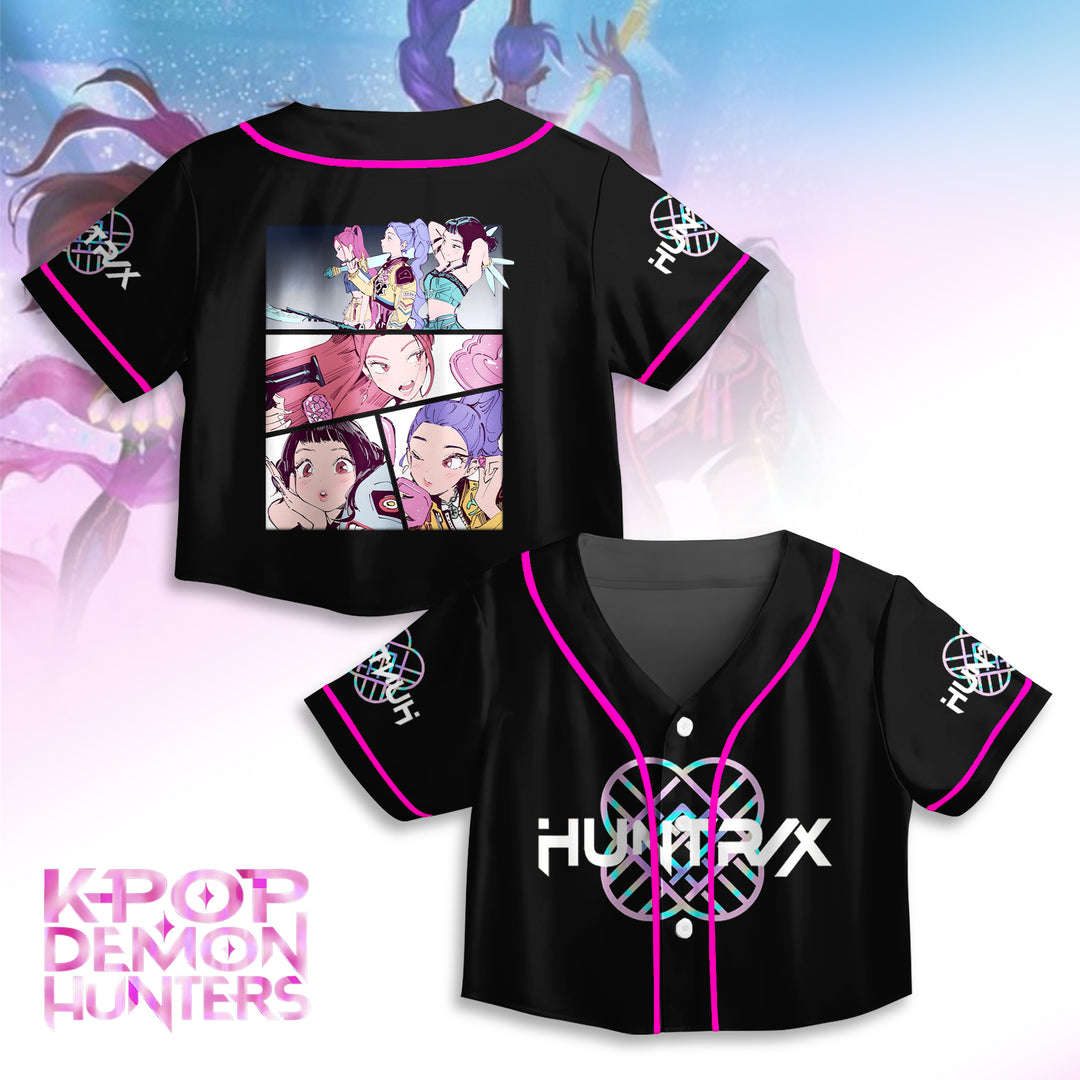 Huntrix Demon Hunter Crop Top Jersey