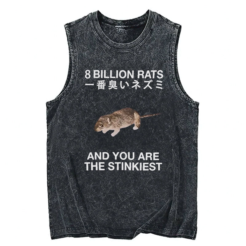 World's Stinkiest Rat Washed Tank