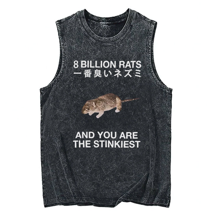 World's Stinkiest Rat Washed Tank