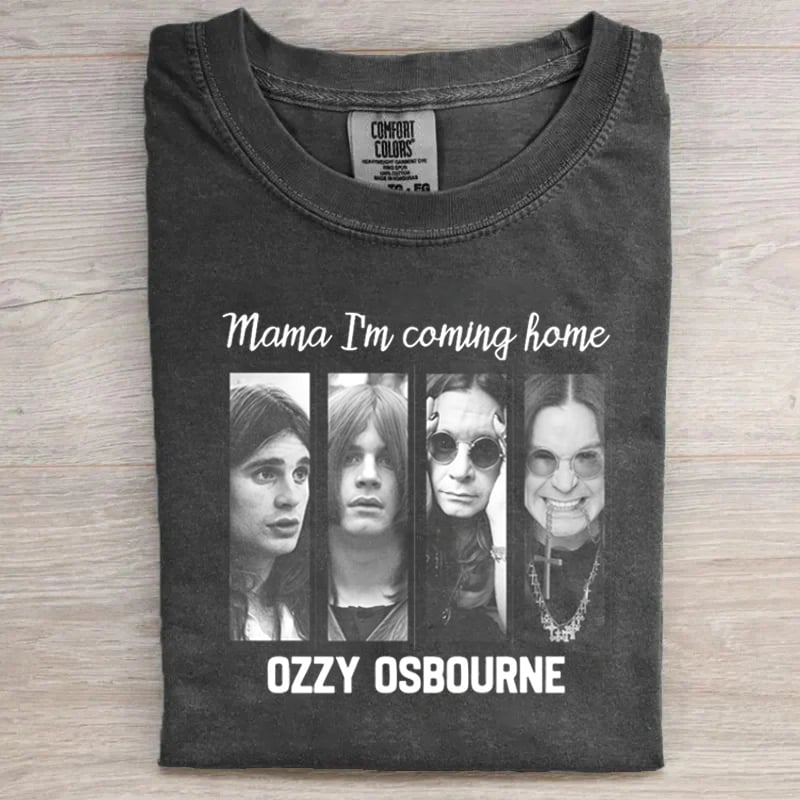 Mama I‘m Coming Home Ozzy Osbourne Retro T-shirt