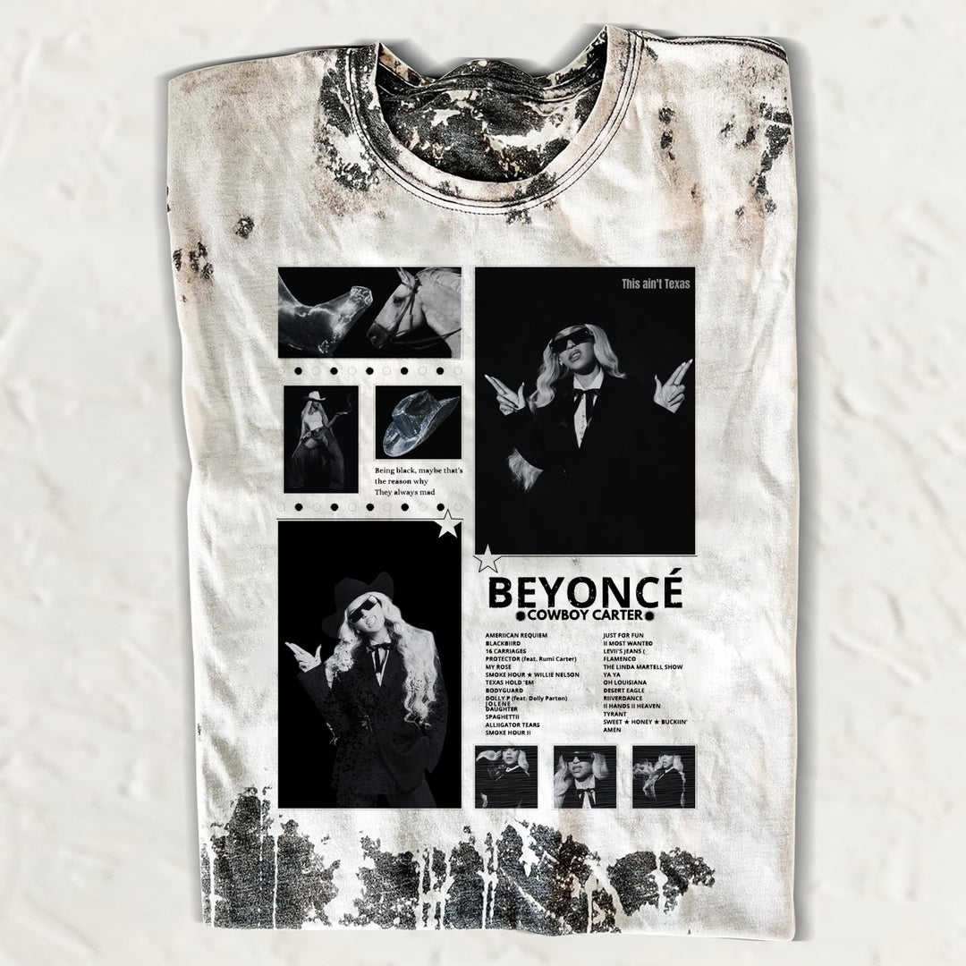Vintage Beyoncé Cowboy Carter Crew Neck T-shirt