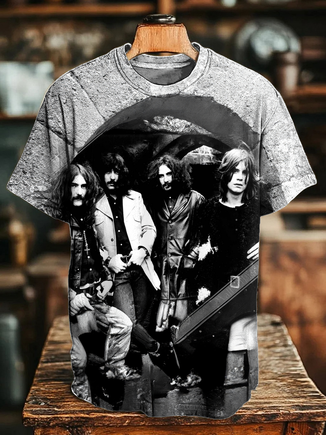 Ozzy Osbourne Unisex Cotton Crew Neck T-shirt