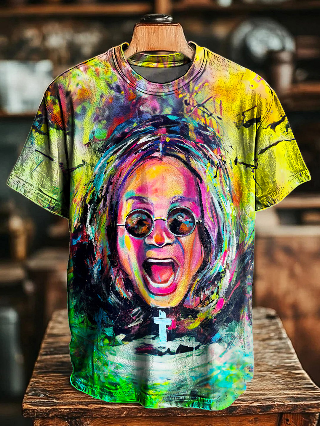 Ozzy Osbourne Crew Neck T-shirt