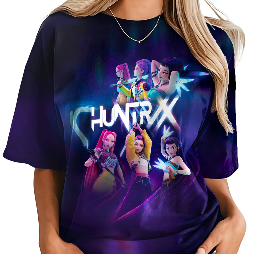 Demon Hunters Huntrix Crew Neck T-shirt
