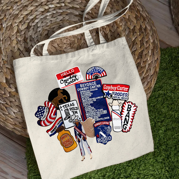 Beyonce Cowboy Carter Canvas Bag