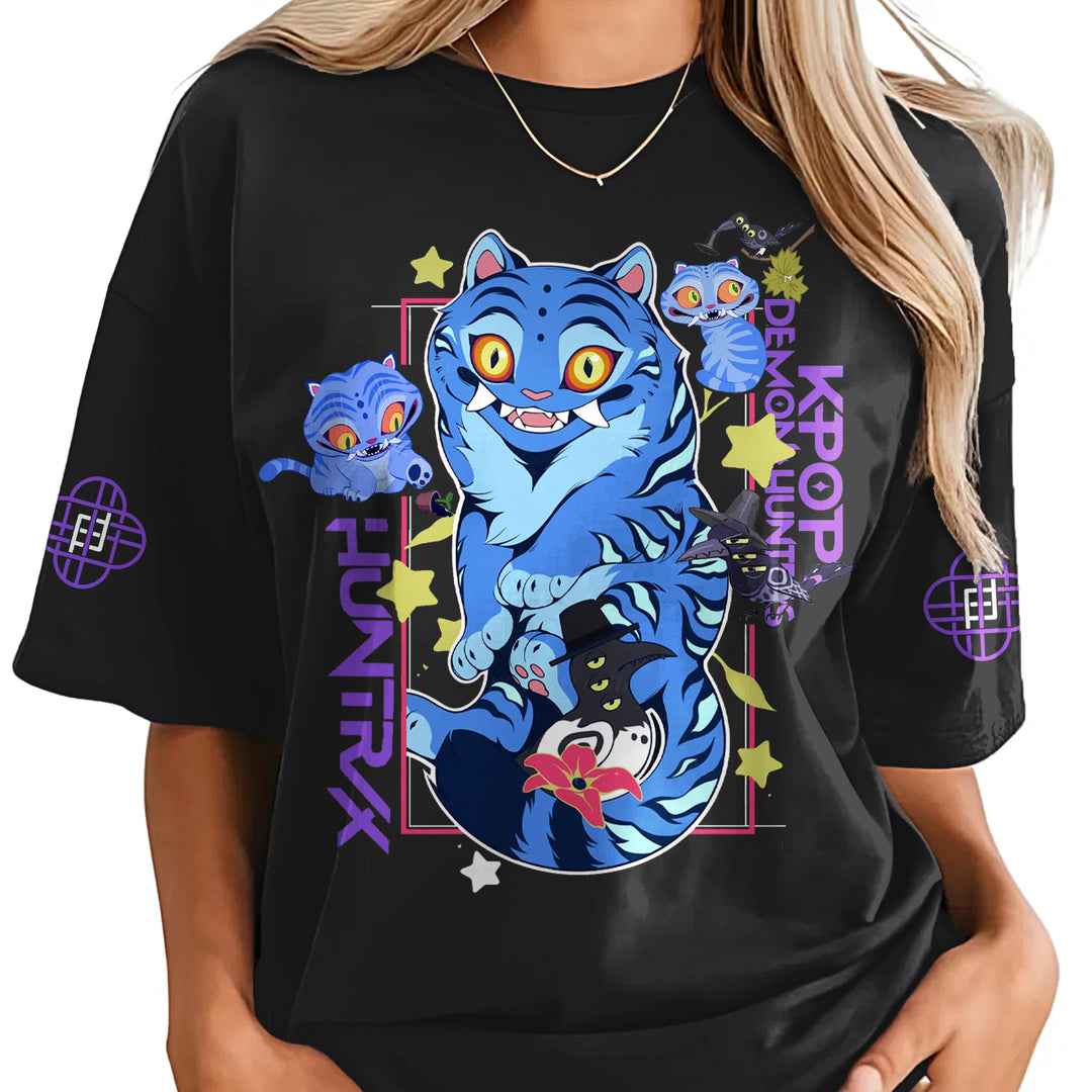 Kpop Demon Hunters Crew Neck T-shirt