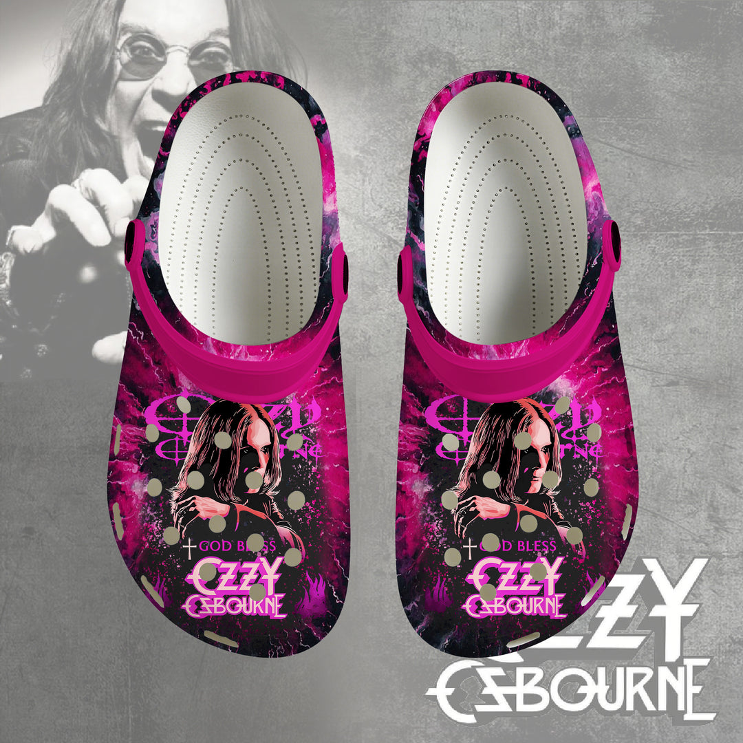 Ozzy Osbourne Adult Crocs Shoes