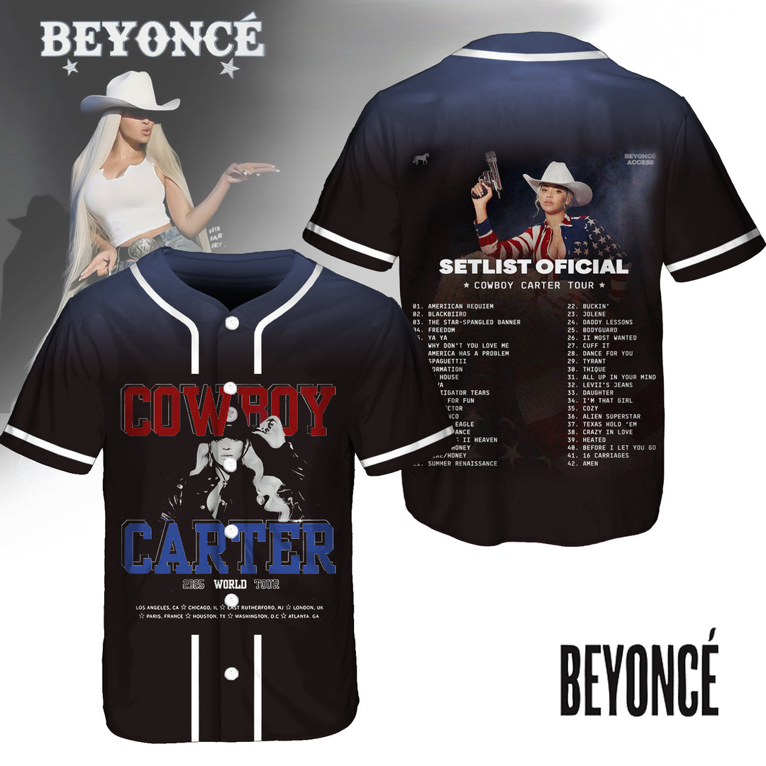 Beyonce Carter Baseball Jersey