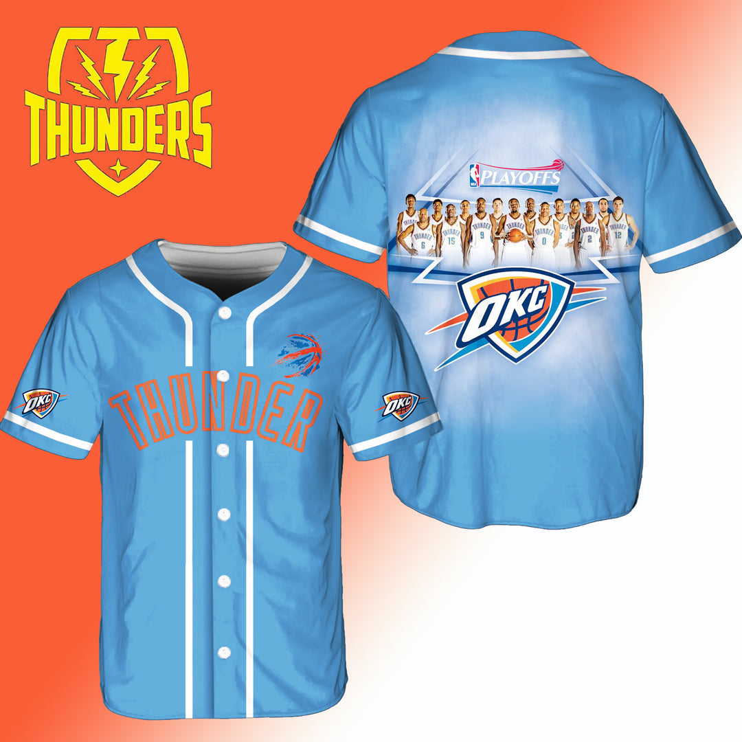 OKC Basketball World Champs Jersey