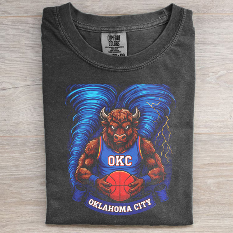 Oklahoma City Basketball World Champs T-shirt