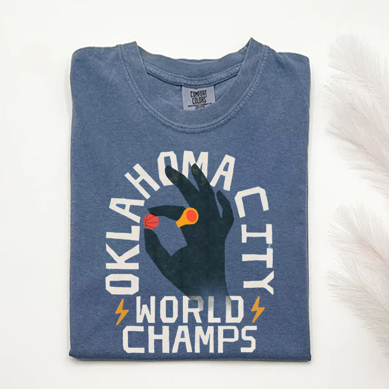 Oklahoma City Basketball T-Shirt