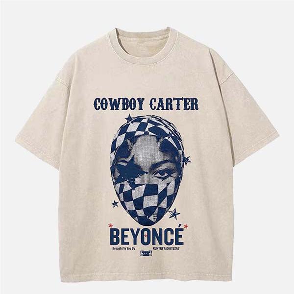 Beyonce Vintage Washed Crew Neck T-Shirt