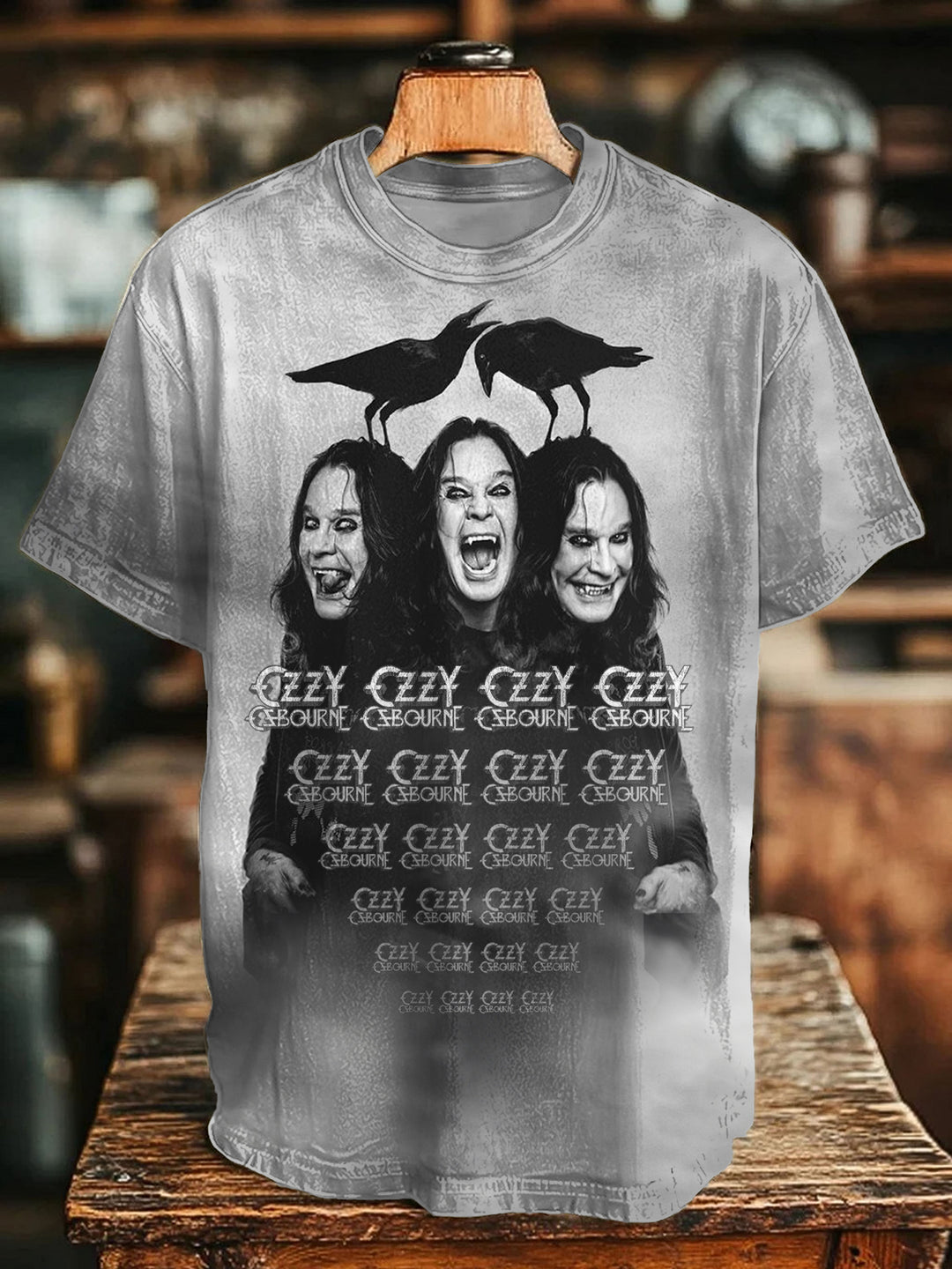 Ozzy Osbourne Art Unisex Crew Neck T-shirt