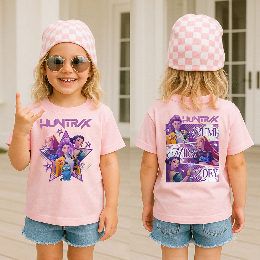 Demon Hunter Cute Pet Children's Cotton T-Shirts