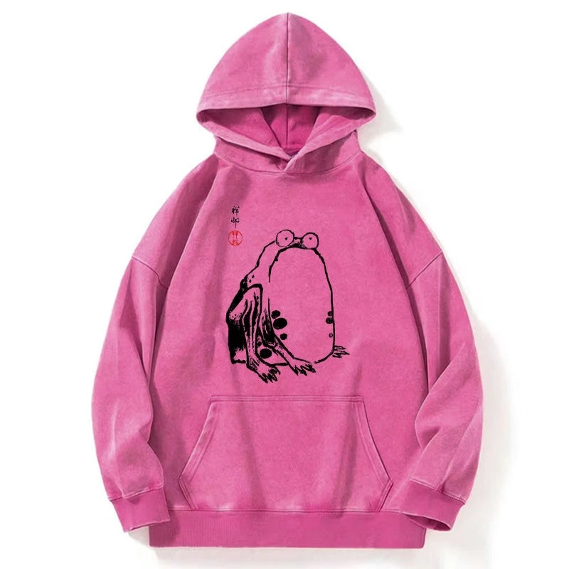 Grumpy Frog Matsumoto Hoji Washed Hoodie