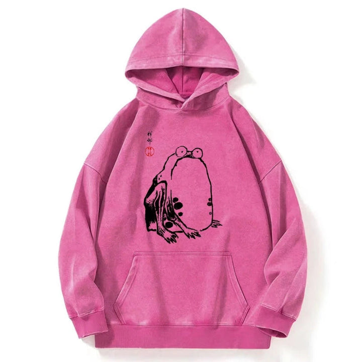 Grumpy Frog Matsumoto Hoji Washed Hoodie