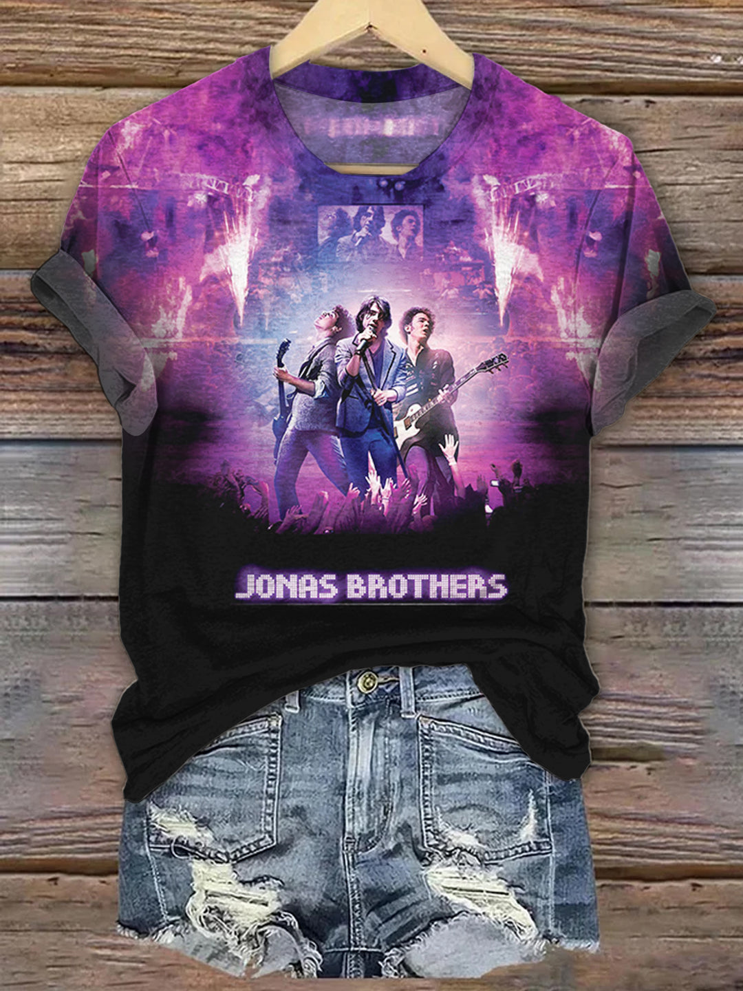Jonas Brothers Crew Neck T-shirt
