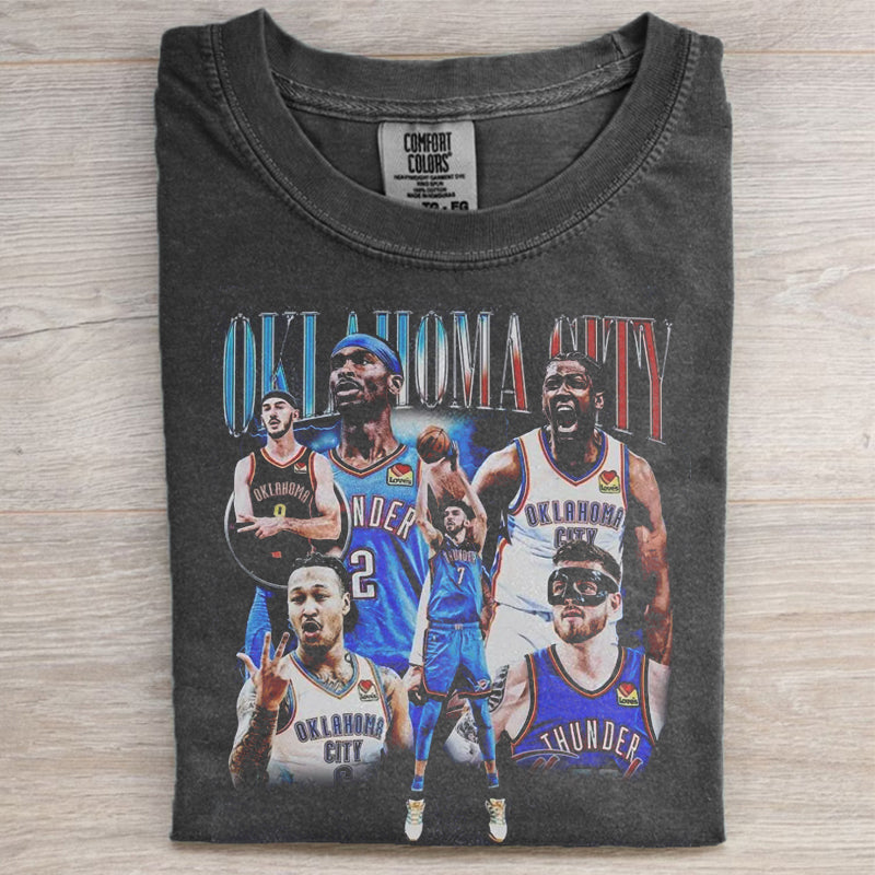 Oklahoma City Basketball World Champs T-shirt