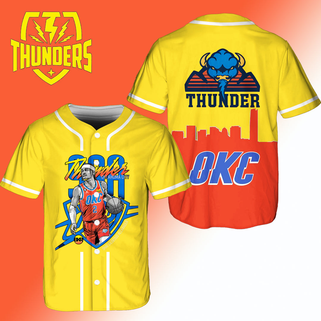OKC Basketball World Champs Jersey