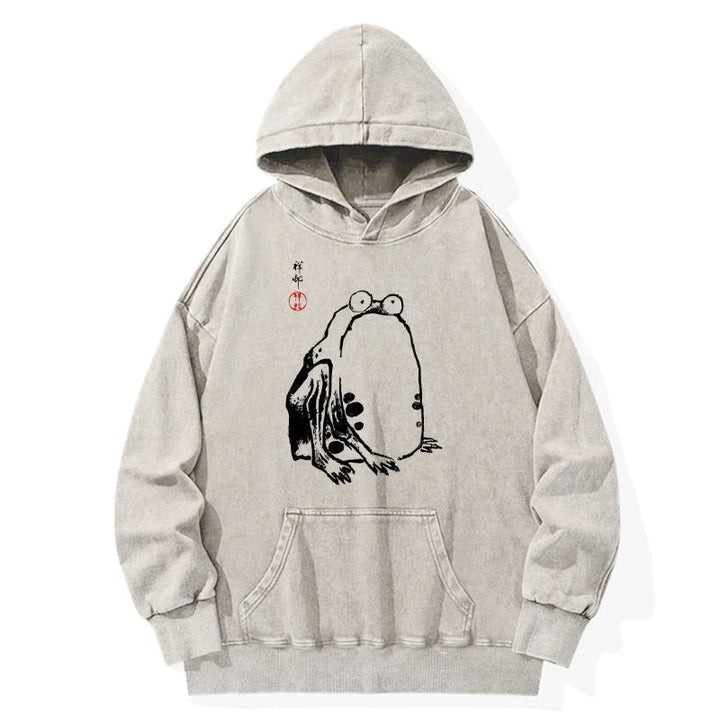 Grumpy Frog Matsumoto Hoji Washed Hoodie