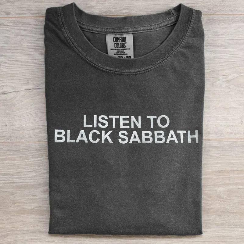 70s Heavy Metal Rock Band T-shirt