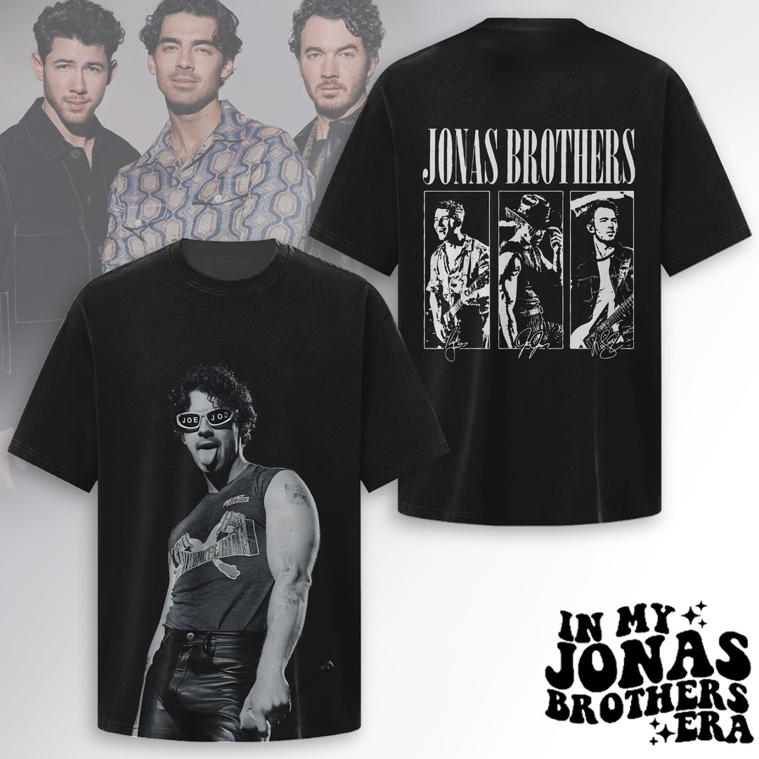 Jonas Brothers Art Crew Neck T-shirt