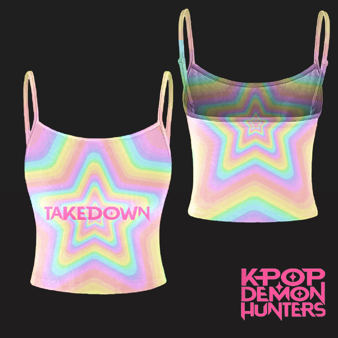 Women's Demon Hunters Print Suspenders
