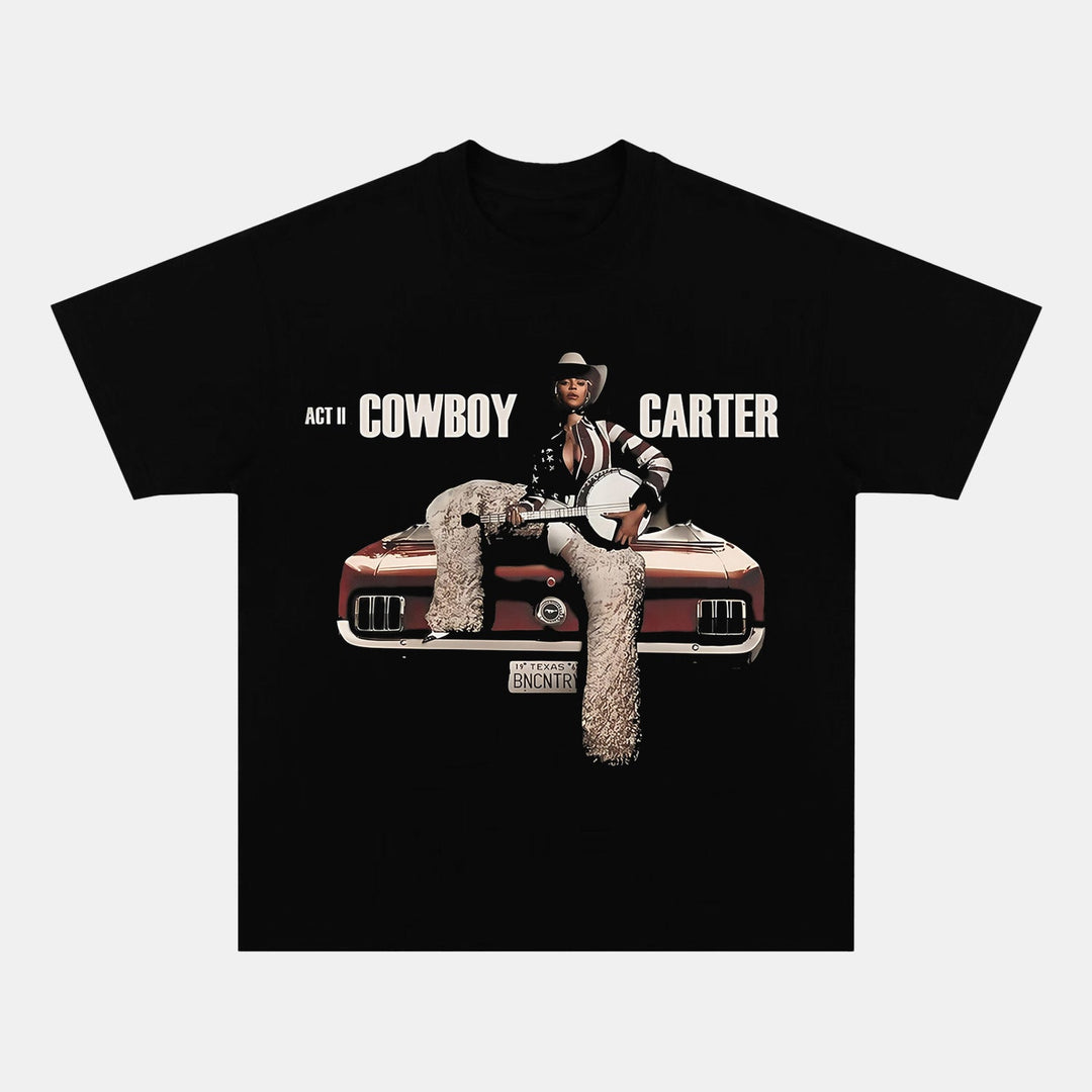 Beyonce Print Crew Neck T-shirt