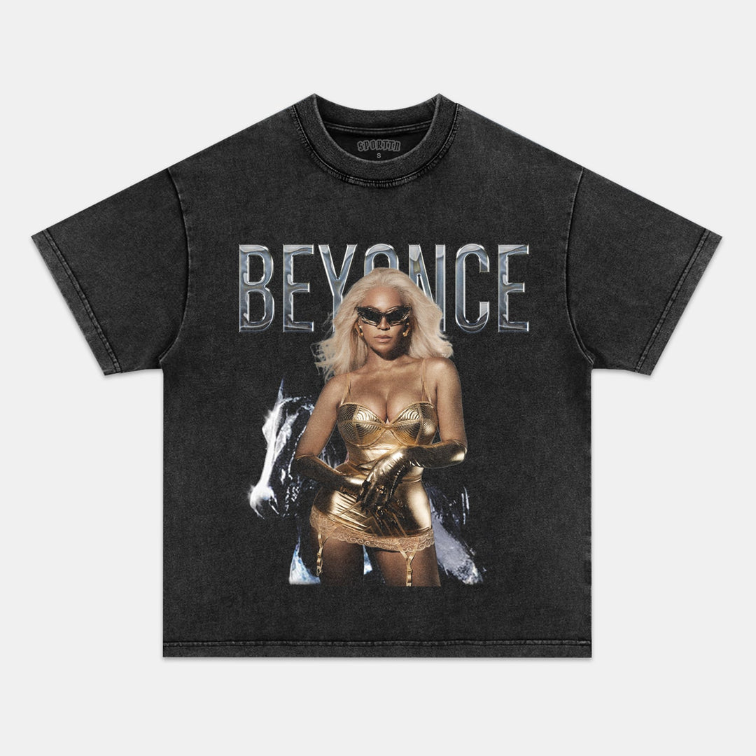 Beyonce Vintage Washed Crew Neck T-Shirt