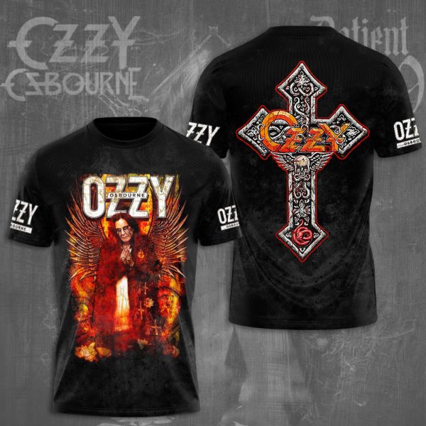 The Prince of Darkness Ozzy Osbourne Crew Neck T-shirt
