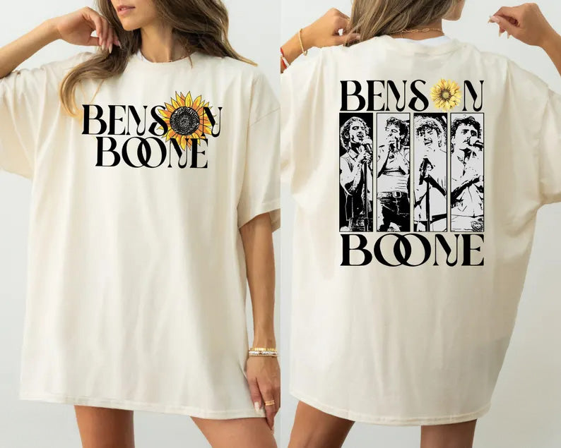 Sunflower Benson Boone Washed T-shirt