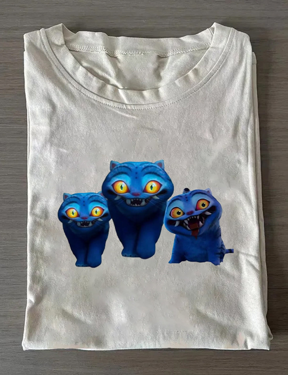 Kpop Demon Hunters Tiger Crew Neck T-shirts