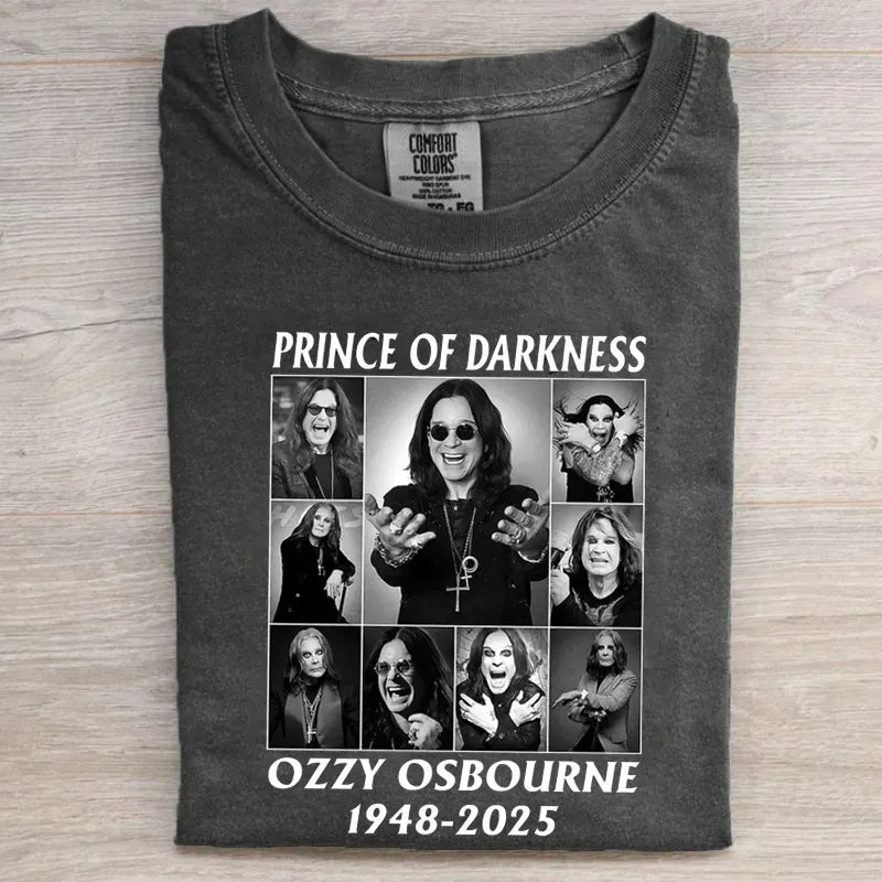 Heavy metal music fans pay tribute to the legend T-shirt