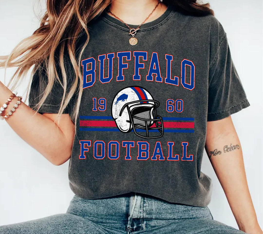 Buffalo Football Unisex Washed Tee