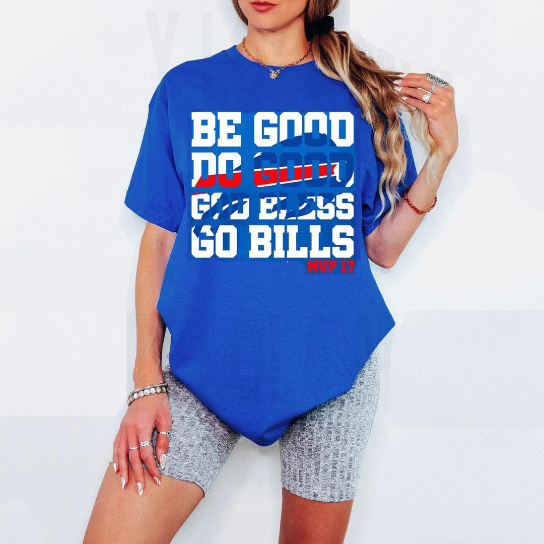 Josh Allen Buffalo Bills Football Crew Neck T-shirt