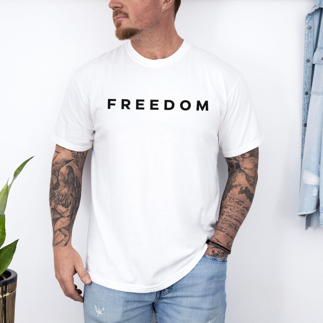 Freedom Charlie Kirk Crew Neck T-shirt