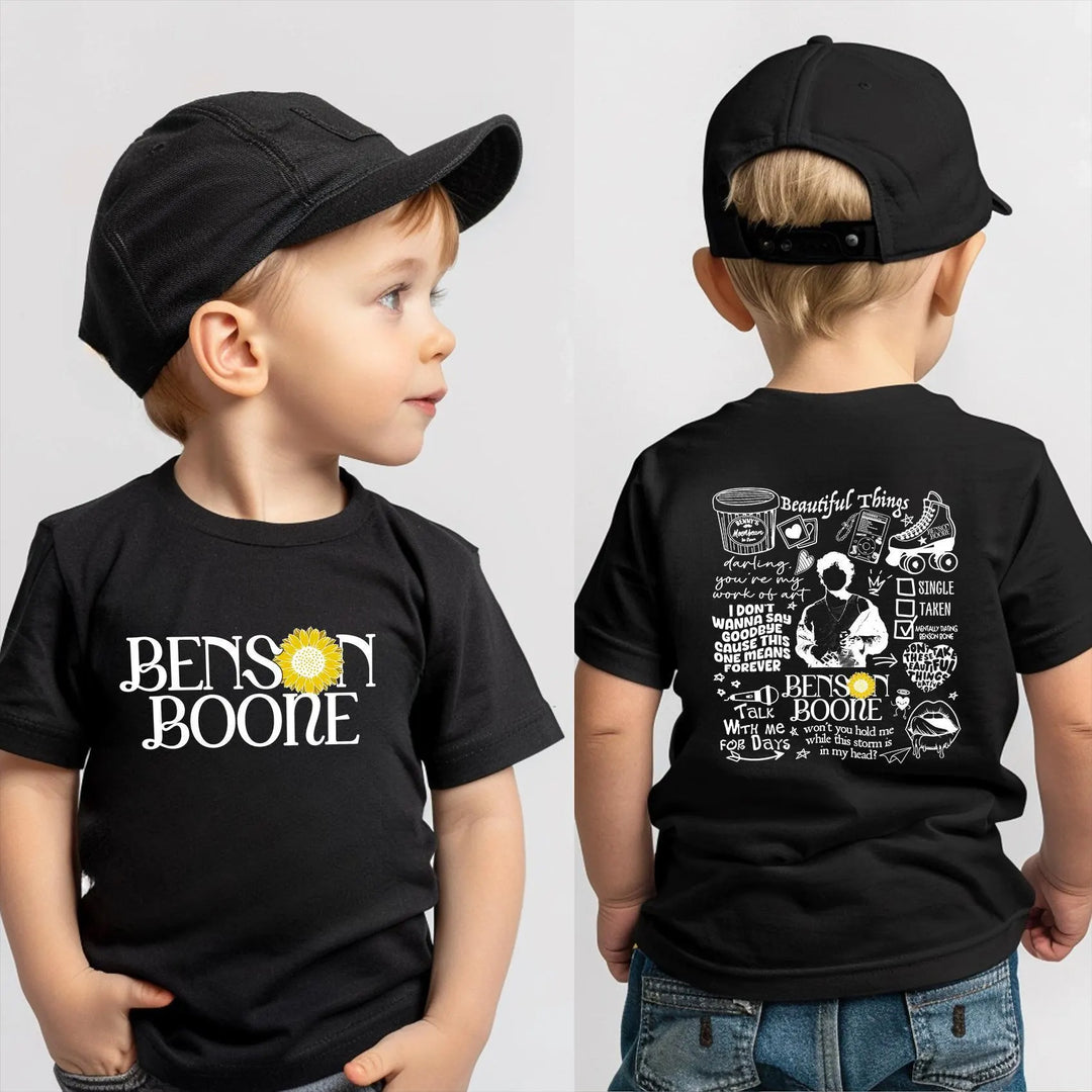 Benson Boone Children's Cotton T-Shirts
