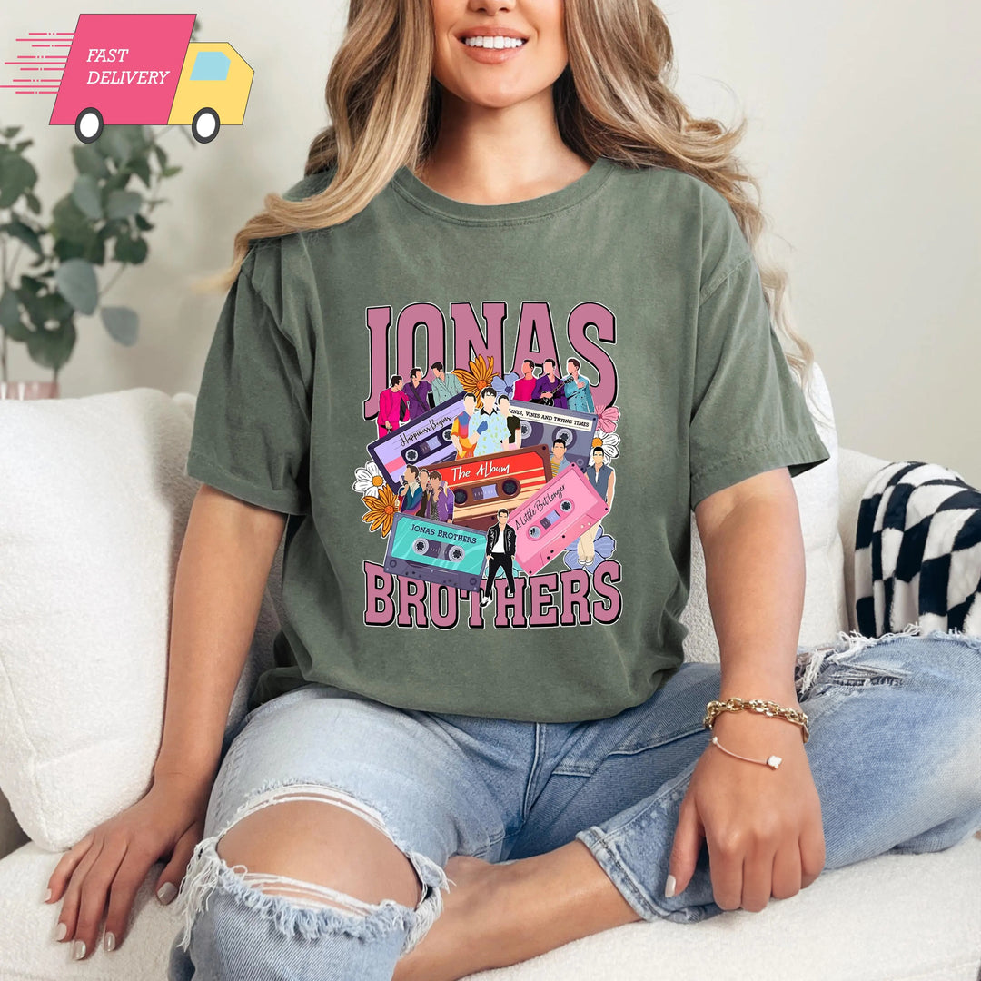 Vintage Jonas Brothers Crew Neck T-Shirt