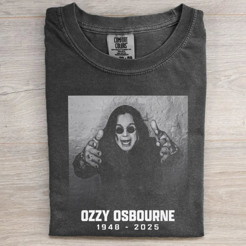Ozzy Gothic Rock Legend Art Heavy Metal Fan T-shirt