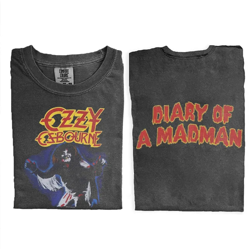 Ozzy Gothic Rock Legend Art Heavy Metal Fan T-shirt