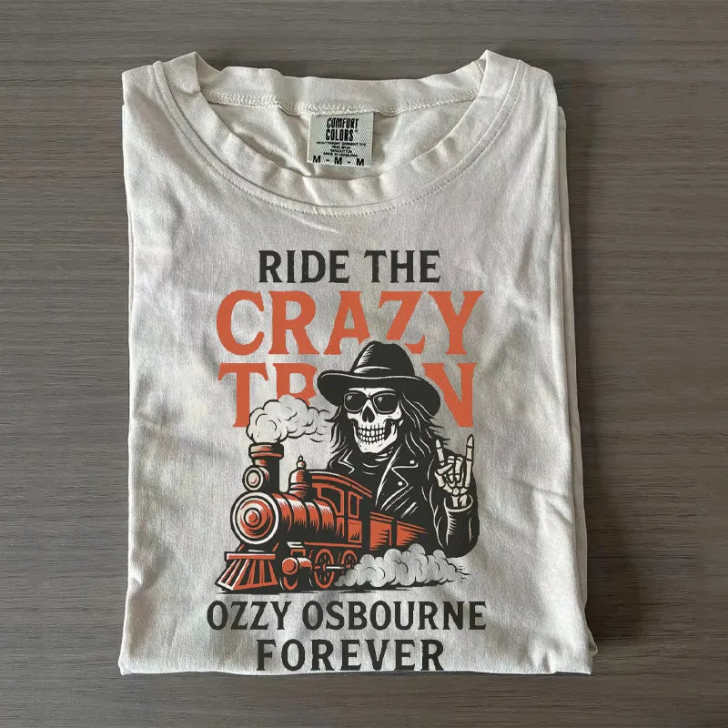 Ozzy Gothic Rock Legend Art Heavy Metal Fan T-shirt