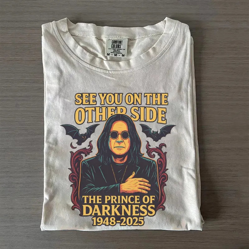 See you on the other side: In memory of a rock legend T-shirt