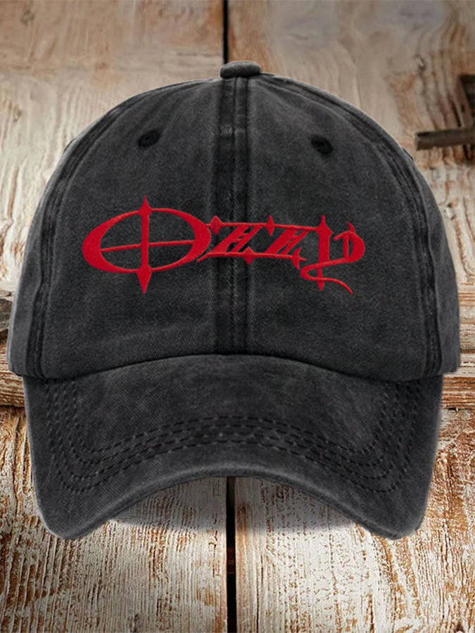 Rock & Roll God Printed Baseball Cap