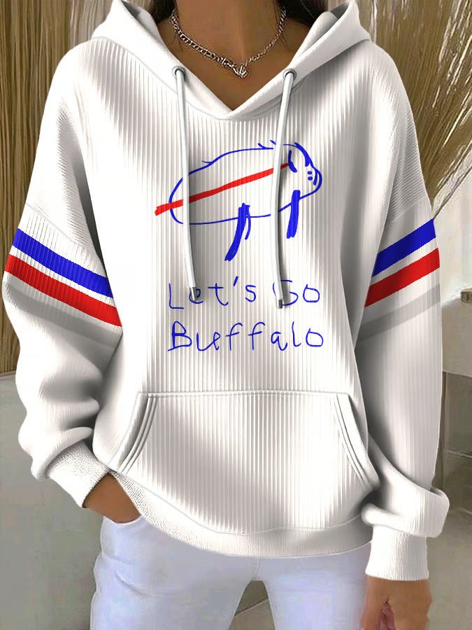 Let's Go Buffalo Unisex Long Sleeve Hoodies