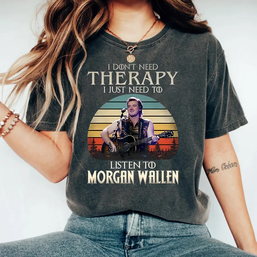 Morgan Wallen Retro Washed Cotton Short Sleeves