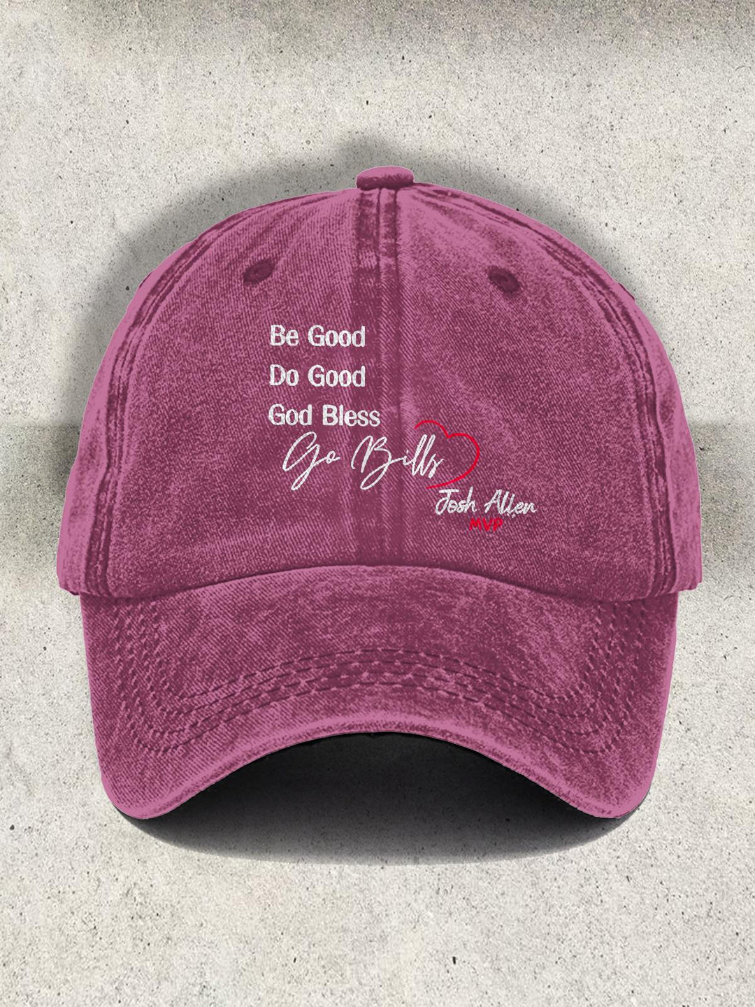 Buffalo Bills – Baseballkappe mit „Go Bills“-Aufdruck