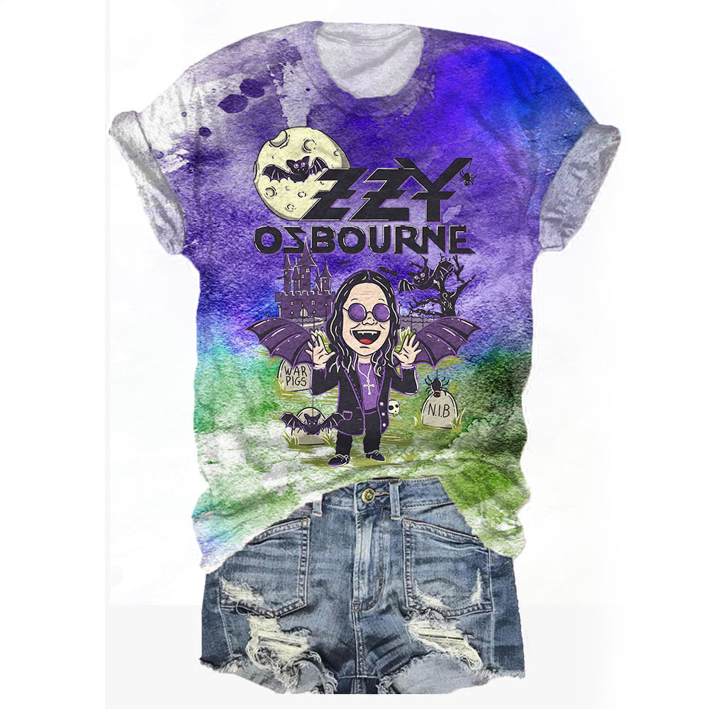 Ozzy Osbourne Crew Neck T-shirt