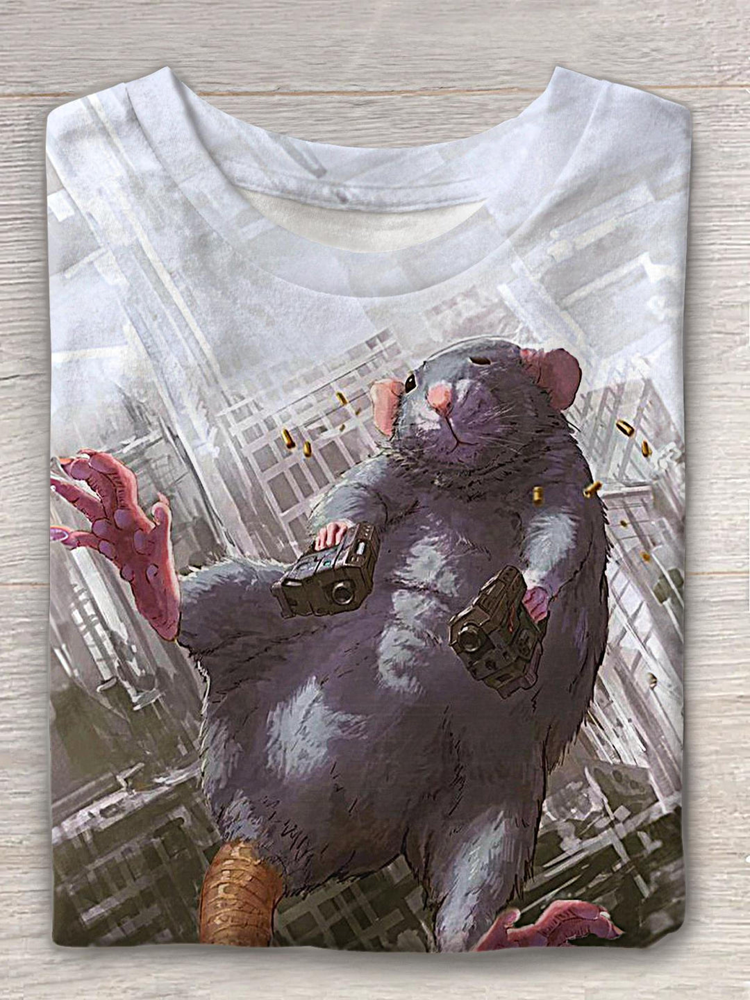 Ratatouille Remy's Revenge PrintCrew Neck T-shirt